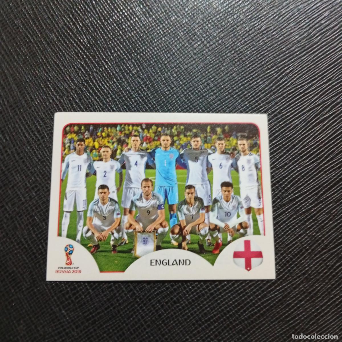 Cromos de f&uacute;tbol: 573 ALINEACION INGLATERRA PANINI MUNDIAL RUSIA 2018 CROMO FUTBOL 18 - SIN PEGAR - /CJ2 ..