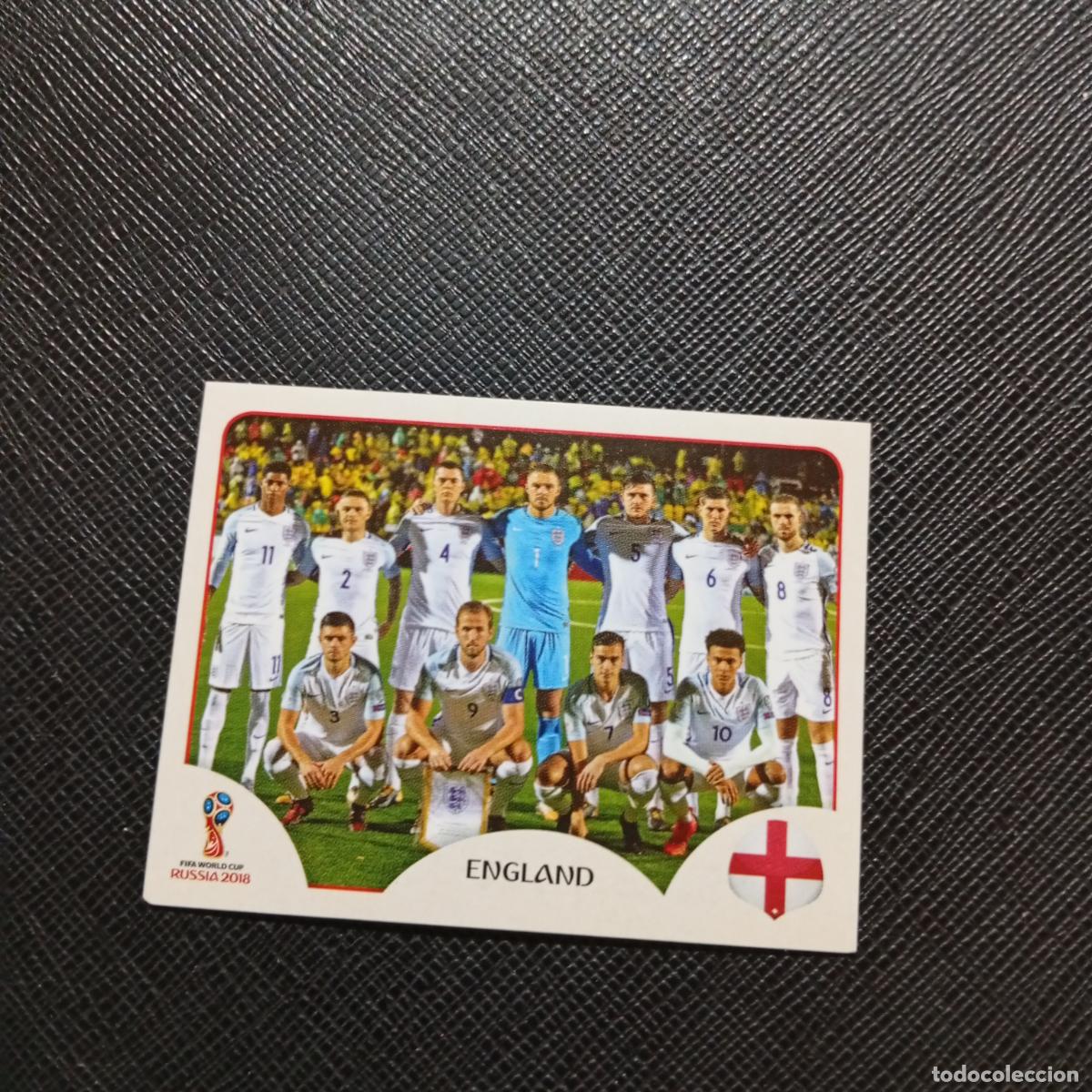 Cromos de f&uacute;tbol: 573 ALINEACION INGLATERRA PANINI MUNDIAL RUSIA 2018 CROMO FUTBOL 18 - SIN PEGAR - /CJ2 ..