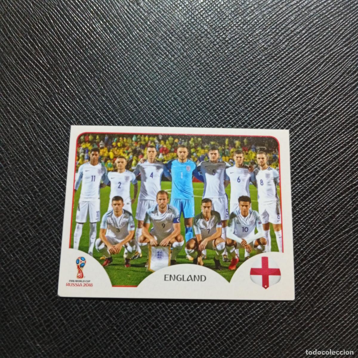 Cromos de f&uacute;tbol: 573 ALINEACION INGLATERRA PANINI MUNDIAL RUSIA 2018 CROMO FUTBOL 18 - SIN PEGAR - /CJ2 ...