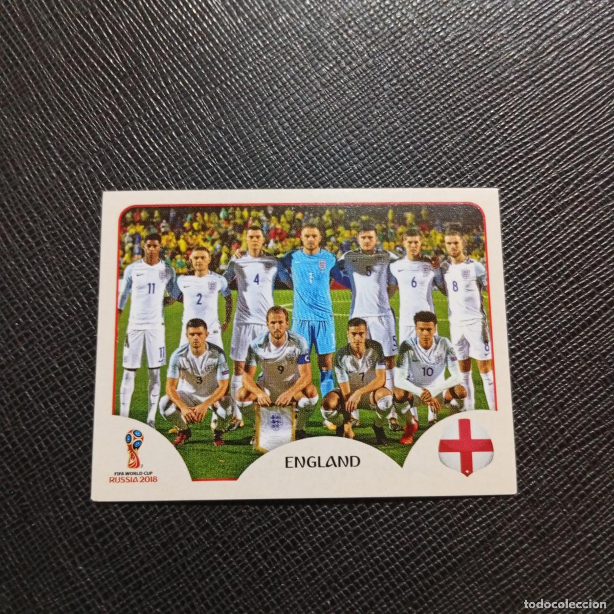 Cromos de f&uacute;tbol: 573 ALINEACION INGLATERRA PANINI MUNDIAL RUSIA 2018 CROMO FUTBOL 18 - SIN PEGAR - /CJ2 ....
