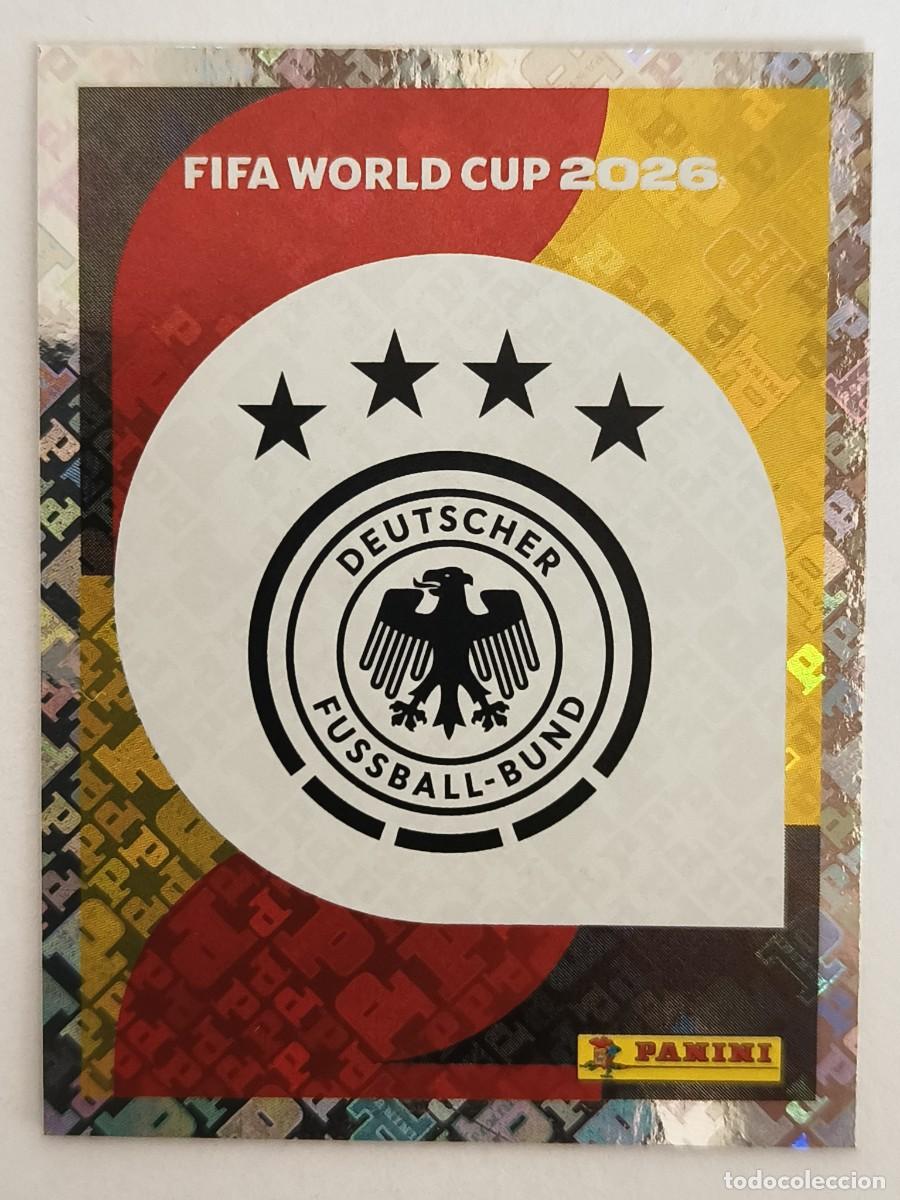 Cromos de f&uacute;tbol: #GER1 ESCUDO (ALEMANIA) MUNDIAL 2026 PANINI