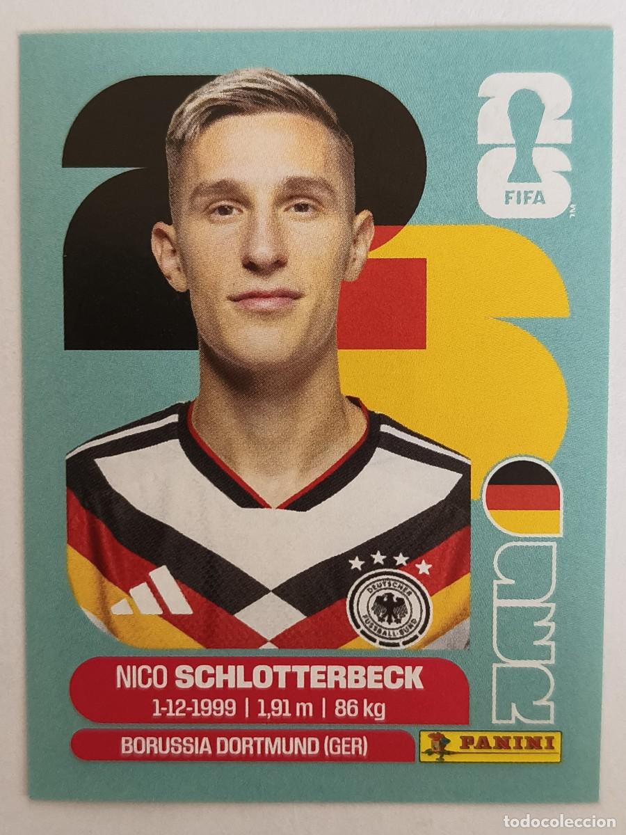 Cromos de f&uacute;tbol: #GER5 SCHLOTTERBECK (ALEMANIA) MUNDIAL 2026 PANINI