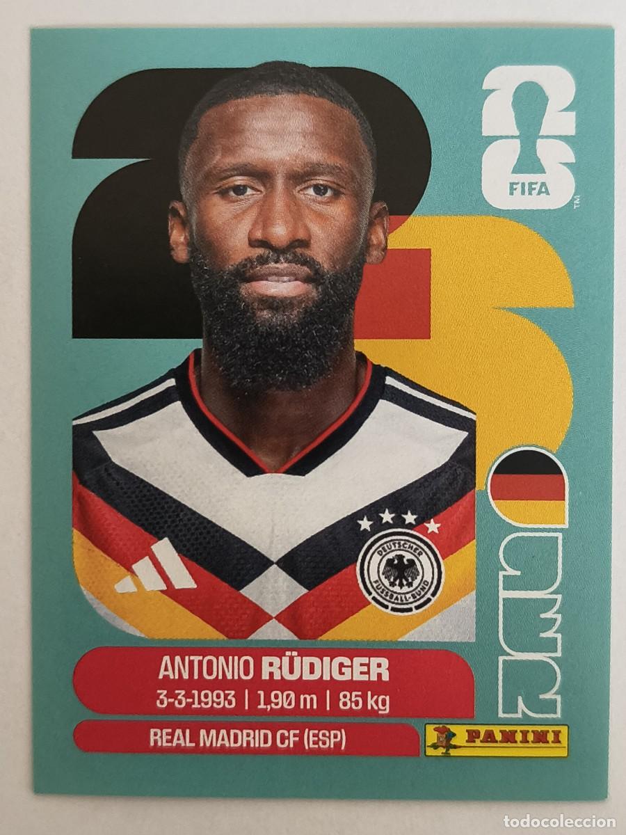 Cromos de f&uacute;tbol: #GER6 RUDIGER (ALEMANIA) MUNDIAL 2026 PANINI