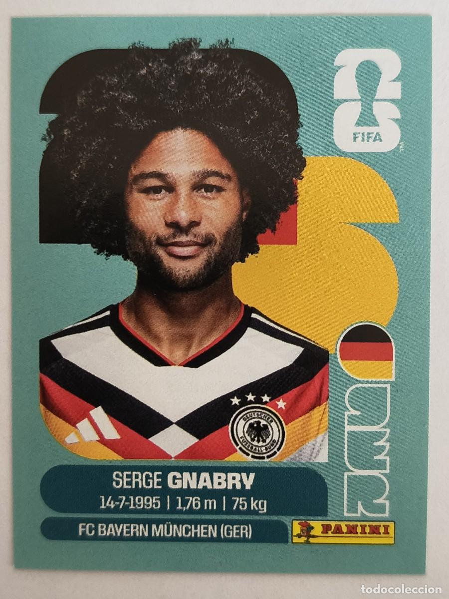 Cromos de f&uacute;tbol: #GER16 GNABRY (ALEMANIA) MUNDIAL 2026 PANINI