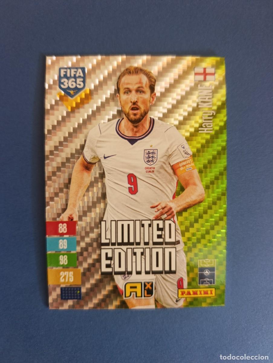 Cromos de f&uacute;tbol: HARRY KANE LIMTADA, FIFA 365 2027, LE INGLATERRA