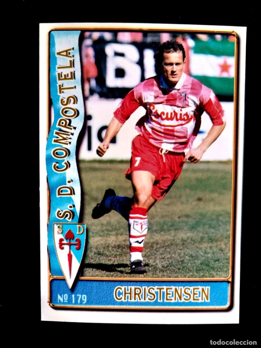 Cromos de f&uacute;tbol: 179 CHRISTENSEN - S.D. COMPOSTELA - MUNDICROMO 96/97