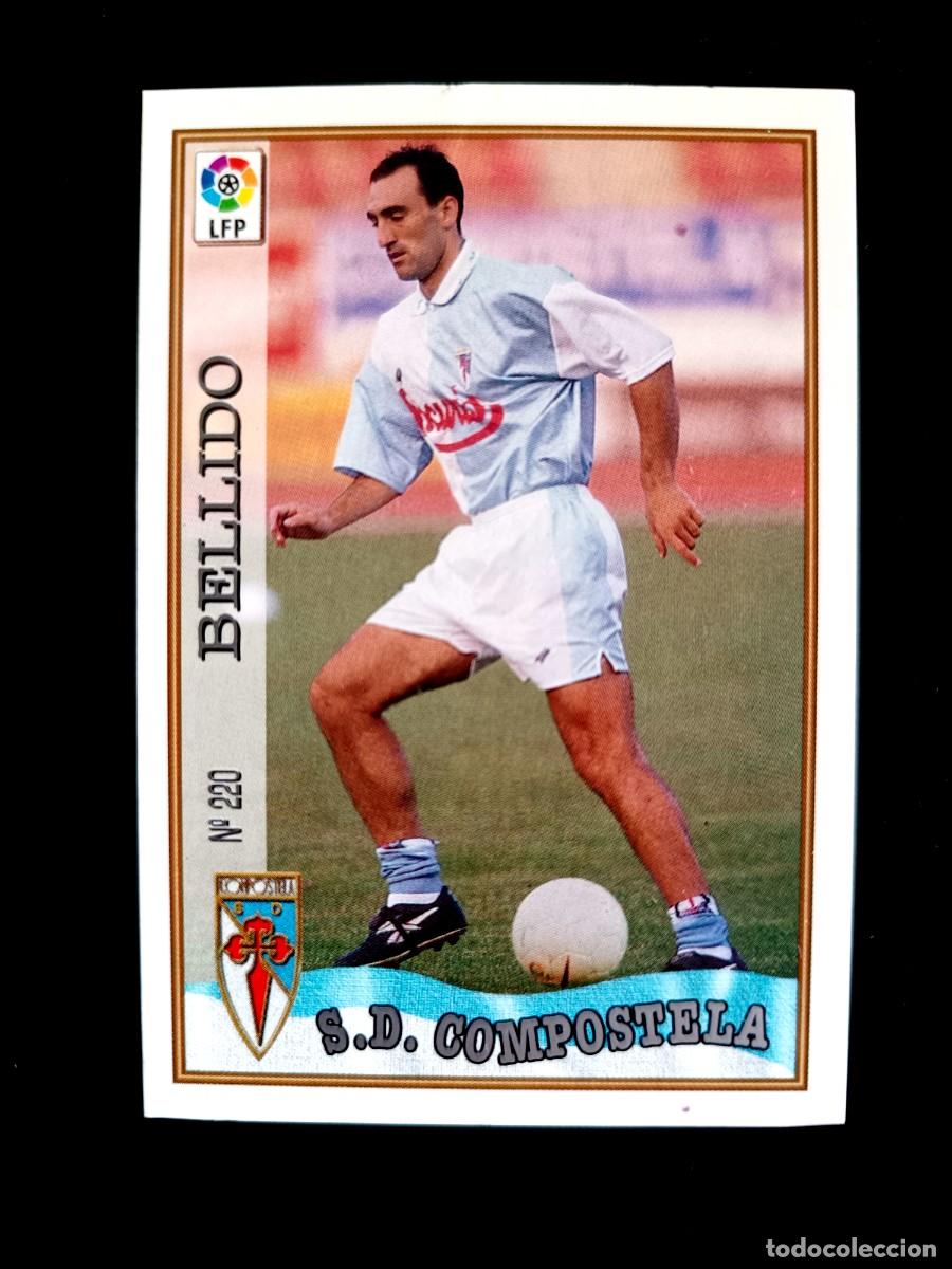 Cromos de f&uacute;tbol: 220 BELLIDO - S.D. COMPOSTELA - MUNDICROMO 97/98