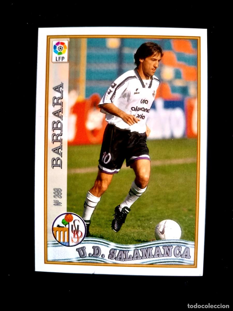 Cromos de f&uacute;tbol: 398 BARBAR&Aacute; - U.D. SALAMANCA - MUNDICROMO 97/98