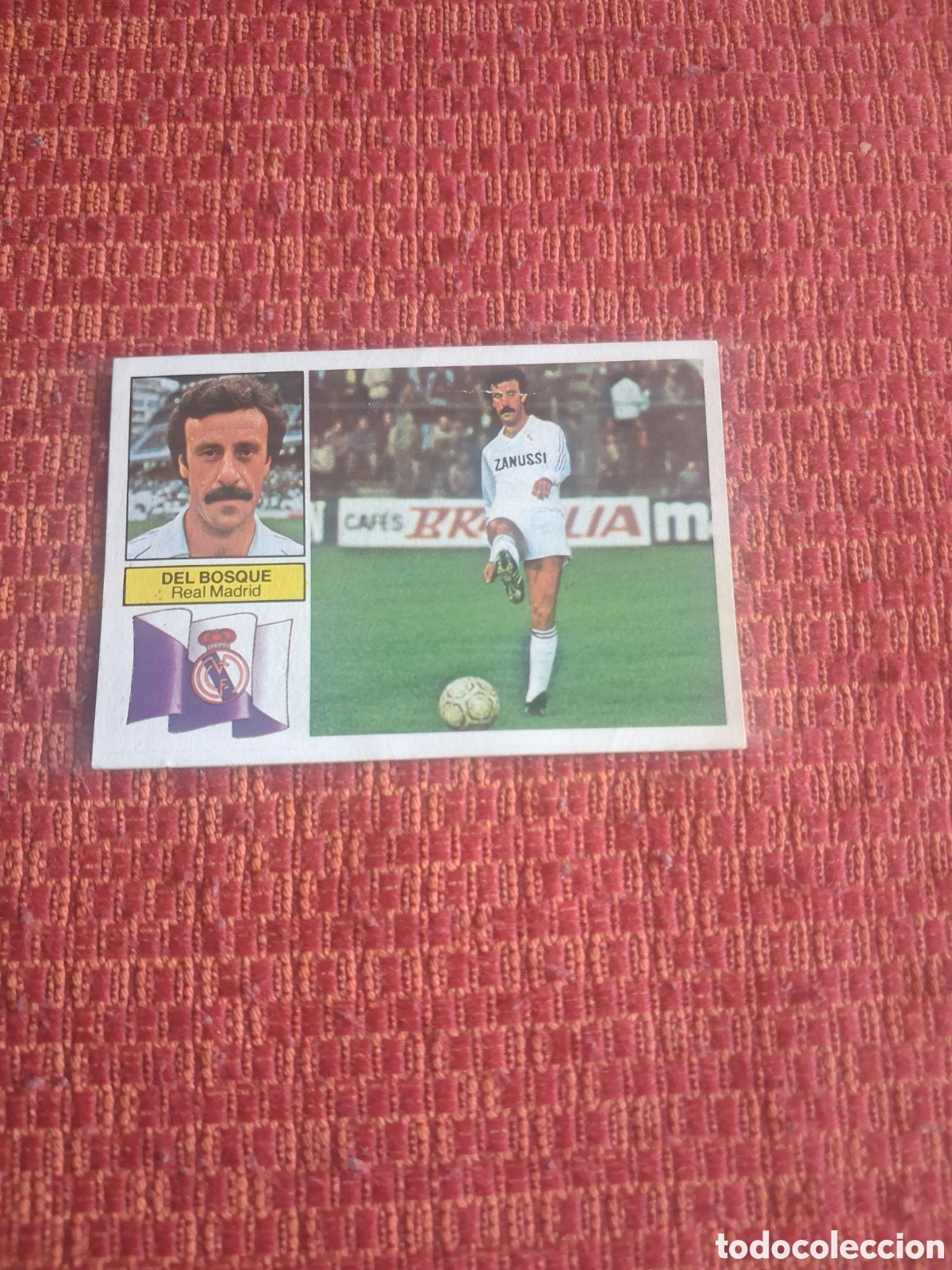 Cromos de f&uacute;tbol: Liga este 82 83 del bosque del Real Madrid recuperado del &aacute;lbum ver fotos