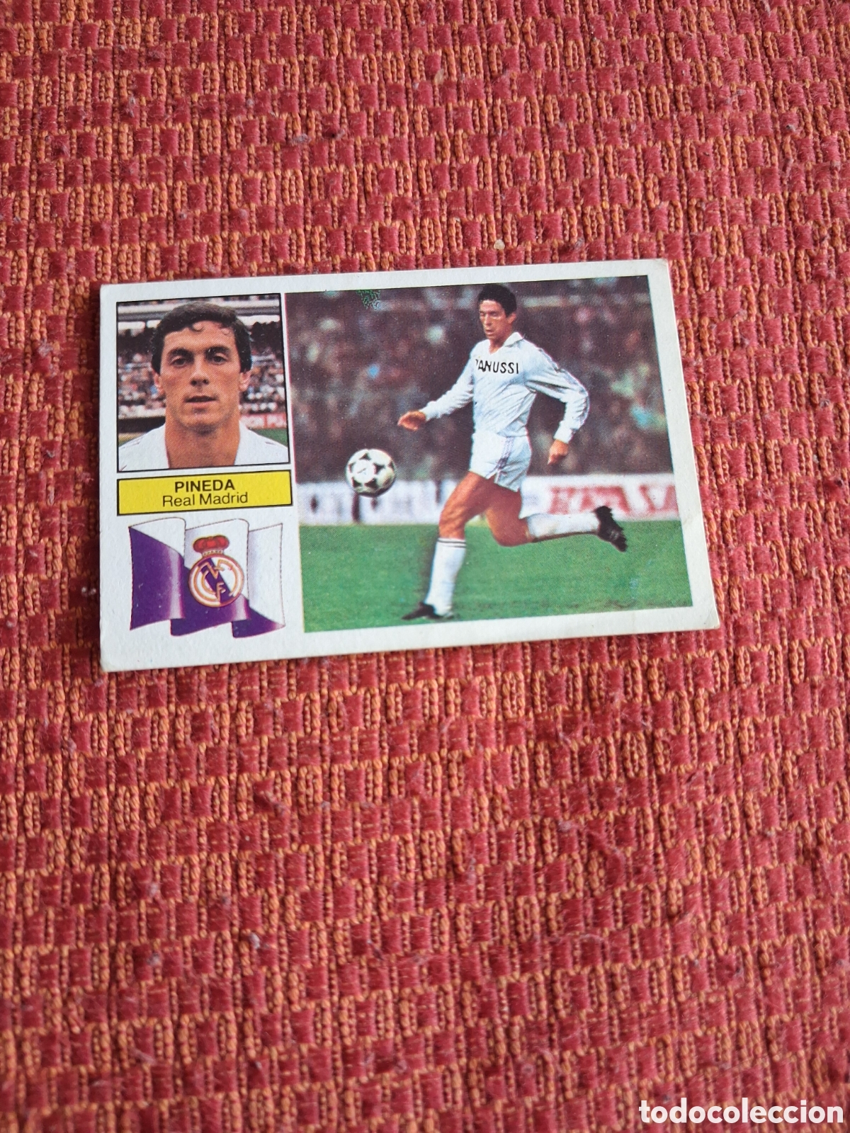 Fu&szlig;ball-Sticker: Liga este 82 83 pineda del Real Madrid recuperado del &aacute;lbum ver fotos