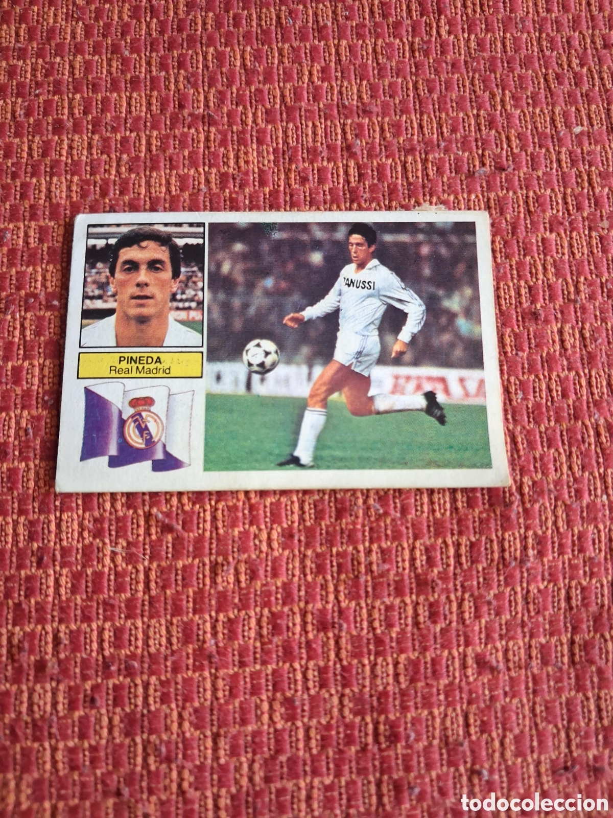 Fu&szlig;ball-Sticker: Liga este 82 83 pineda del Real Madrid recuperado del &aacute;lbum ver fotos
