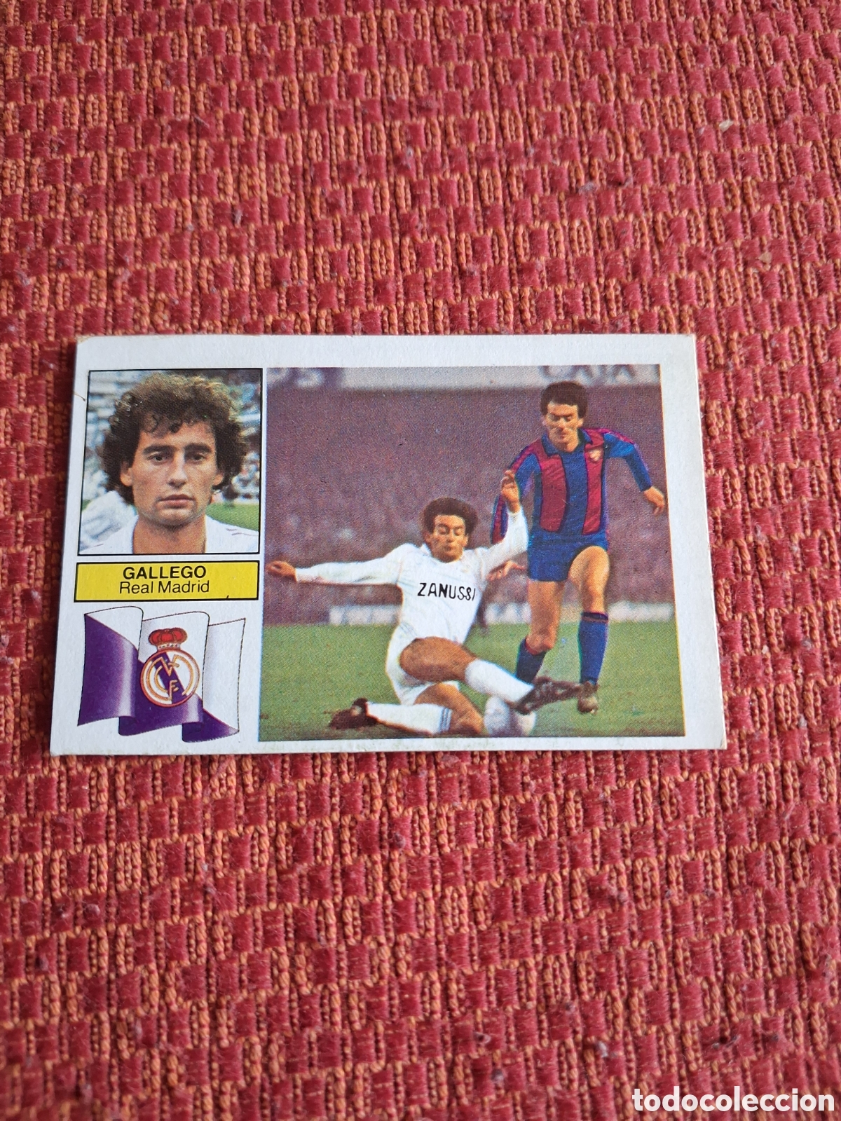 Football Stickers: Liga este 82 83 gallego del Real Madrid recuperado del &aacute;lbum ver fotos