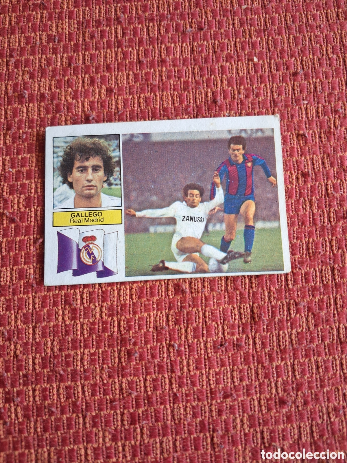Football Stickers: Liga este 82 83 gallego del Real Madrid recuperado del &aacute;lbum ver fotos