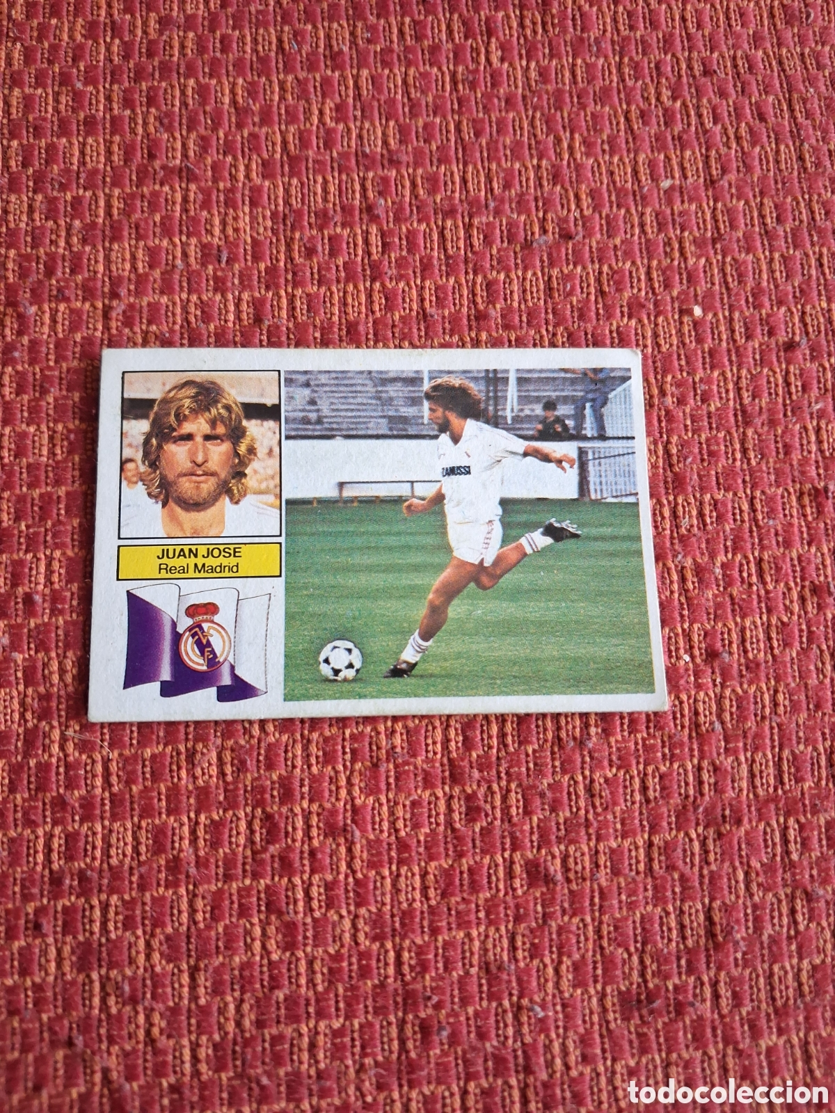Football Stickers: Liga este 82 83 juan jose del Real Madrid recuperado del &aacute;lbum ver fotos