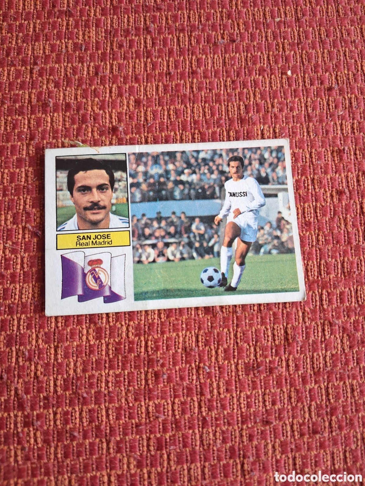 Football Stickers: Liga este 82 83 san jose del Real Madrid recuperado del &aacute;lbum ver fotos