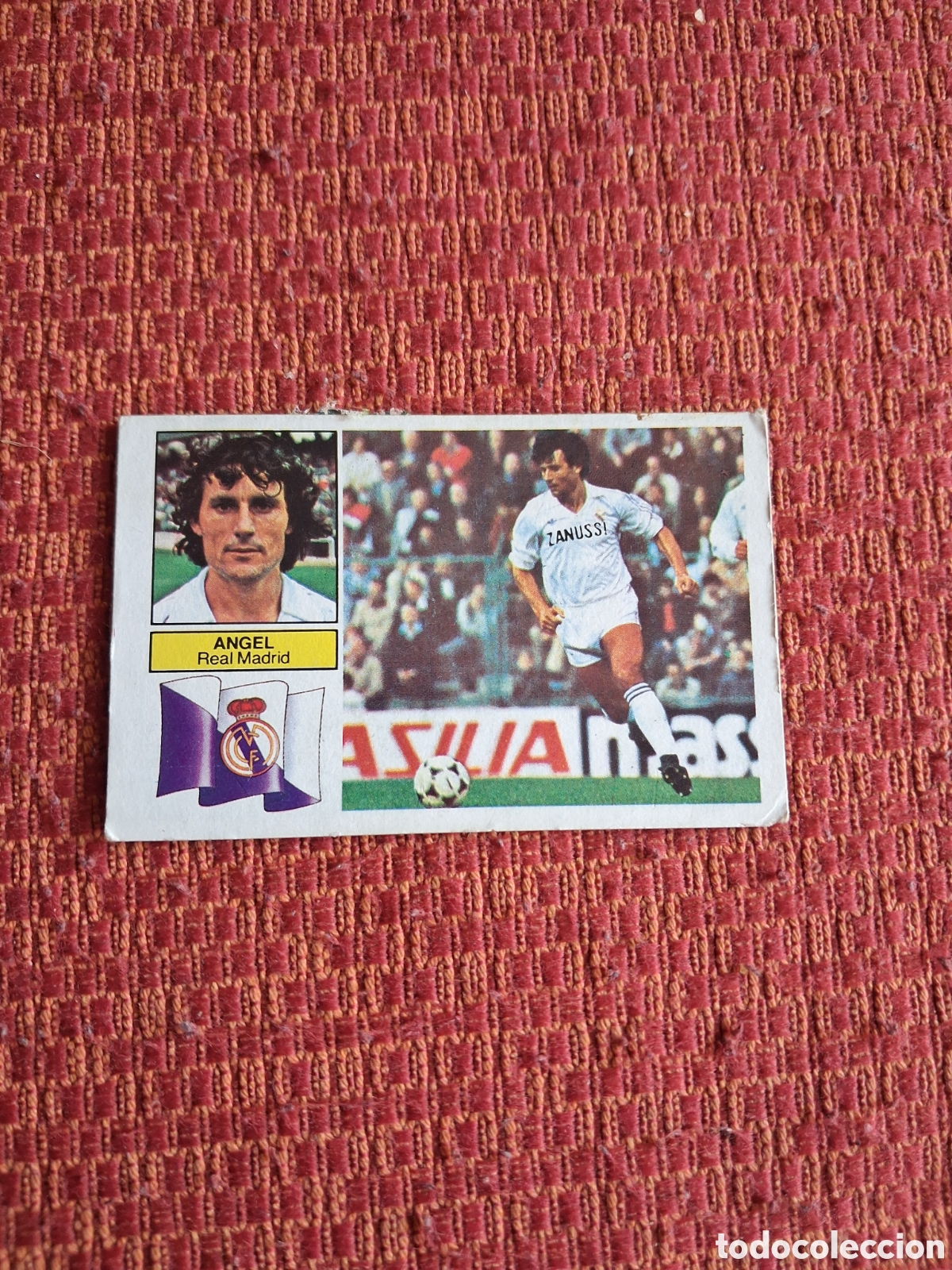 Figurine di Calcio: Liga este 82 83 Angel del Real Madrid recuperado del &aacute;lbum ver fotos