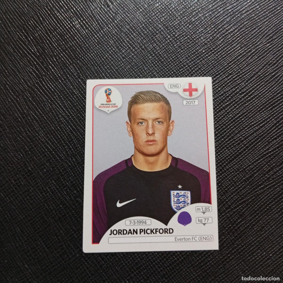 Cromos de f&uacute;tbol: 575 PICKFORD INGLATERRA PANINI MUNDIAL RUSIA 2018 CROMO FUTBOL 18 - SIN PEGAR - /CJ2 .