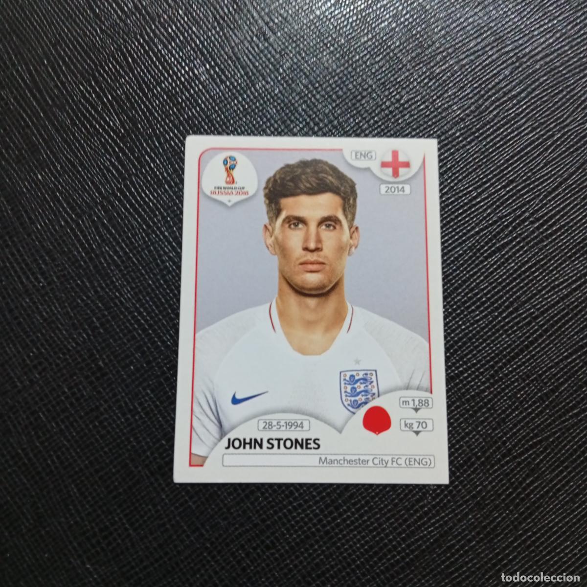 Football Stickers: 578 JOHN STONES INGLATERRA PANINI MUNDIAL RUSIA 2018 CROMO FUTBOL 18 - SIN PEGAR - /CJ2 ..