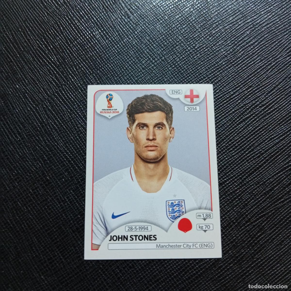 Football Stickers: 578 JOHN STONES INGLATERRA PANINI MUNDIAL RUSIA 2018 CROMO FUTBOL 18 - SIN PEGAR - /CJ2 ...
