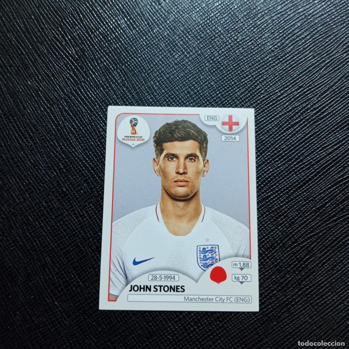 Football Stickers: 578 JOHN STONES INGLATERRA PANINI MUNDIAL RUSIA 2018 CROMO FUTBOL 18 - SIN PEGAR - /CJ2 ....