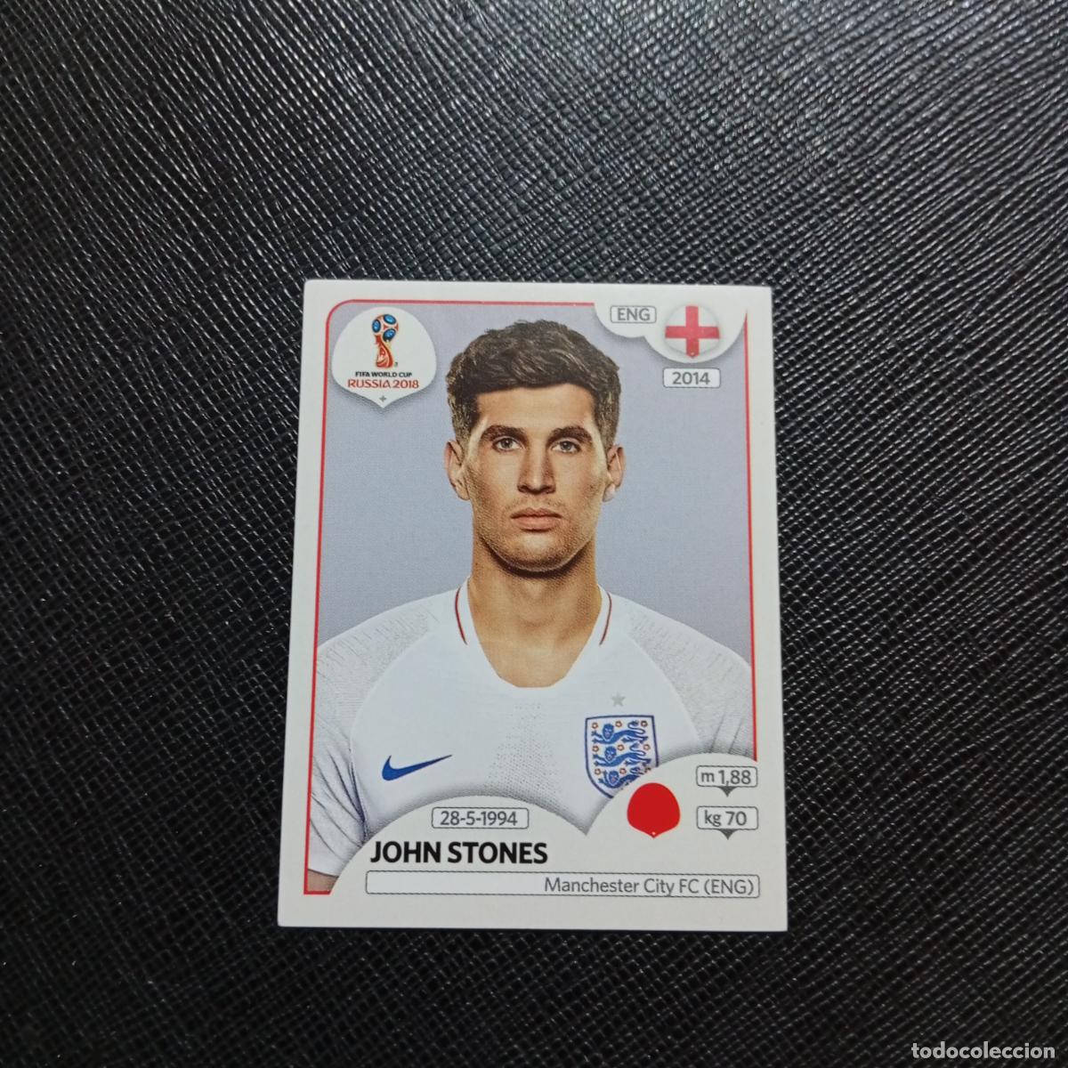 Football Stickers: 578 JOHN STONES INGLATERRA PANINI MUNDIAL RUSIA 2018 CROMO FUTBOL 18 - SIN PEGAR - /CJ2 .....