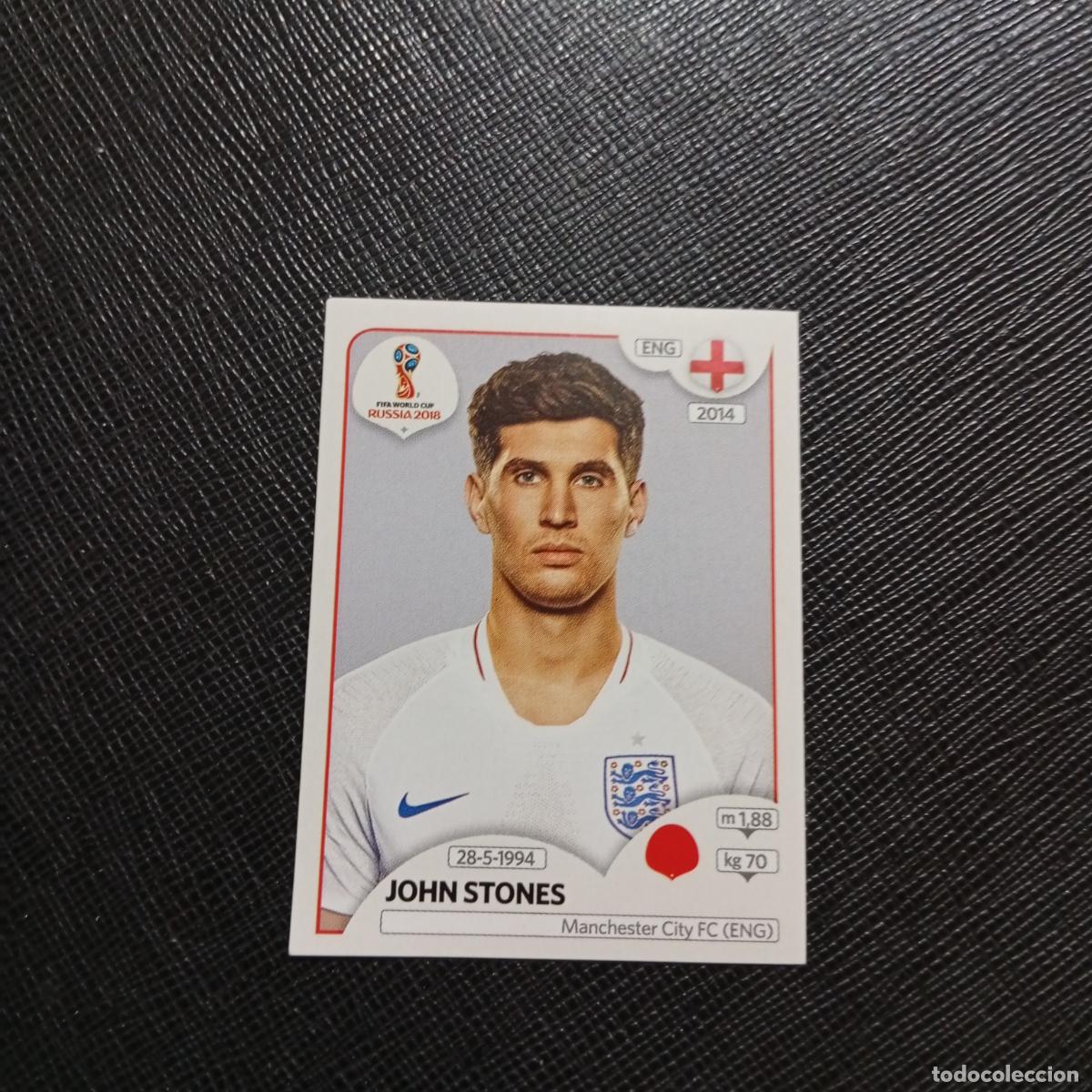 Football Stickers: 578 JOHN STONES INGLATERRA PANINI MUNDIAL RUSIA 2018 CROMO FUTBOL 18 - SIN PEGAR - /CJ2 ......