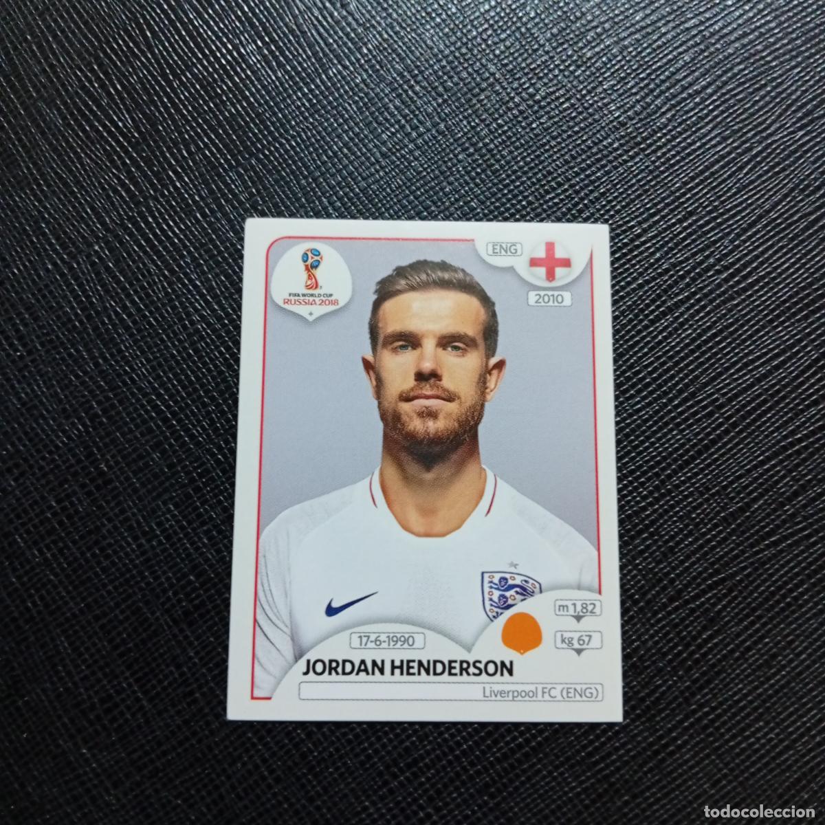 Cromos de f&uacute;tbol: 582 HENDERSON INGLATERRA PANINI MUNDIAL RUSIA 2018 CROMO FUTBOL 18 - SIN PEGAR - /CJ2