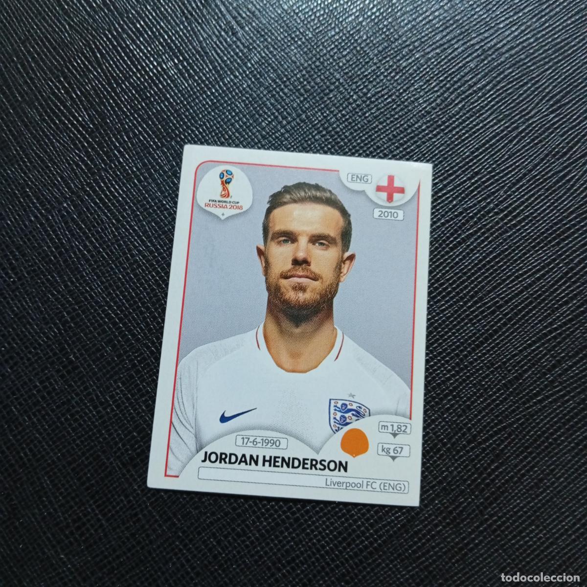 Cromos de f&uacute;tbol: 582 HENDERSON INGLATERRA PANINI MUNDIAL RUSIA 2018 CROMO FUTBOL 18 - SIN PEGAR - /CJ2