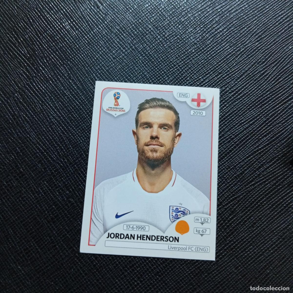 Cromos de f&uacute;tbol: 582 HENDERSON INGLATERRA PANINI MUNDIAL RUSIA 2018 CROMO FUTBOL 18 - SIN PEGAR - /CJ2 .