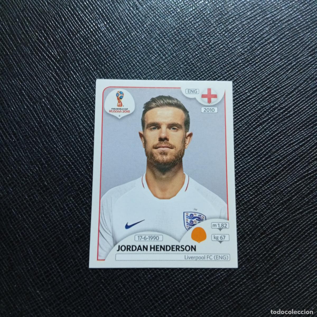 Cromos de f&uacute;tbol: 582 HENDERSON INGLATERRA PANINI MUNDIAL RUSIA 2018 CROMO FUTBOL 18 - SIN PEGAR - /CJ2 ..