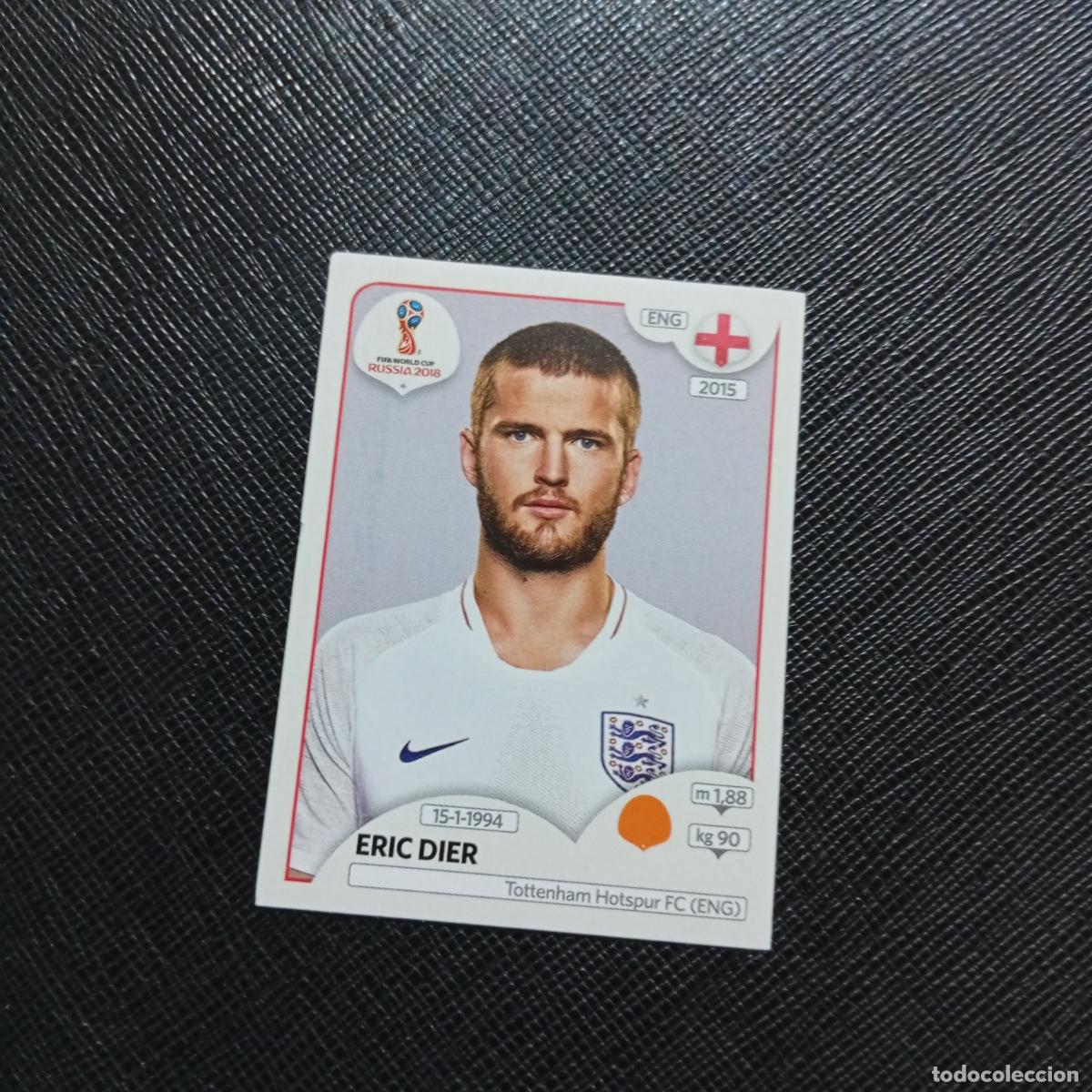 Cromos de f&uacute;tbol: 585 ERIC DIER INGLATERRA PANINI MUNDIAL RUSIA 2018 CROMO FUTBOL 18 - SIN PEGAR - /CJ2 .....