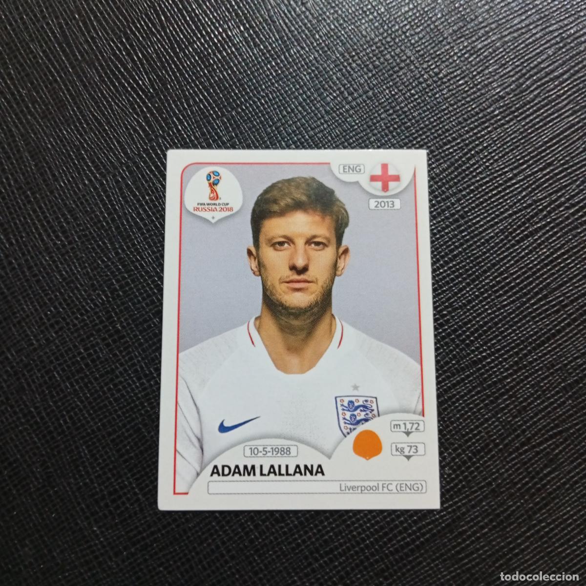 Football Stickers: 586 LALLANA INGLATERRA PANINI MUNDIAL RUSIA 2018 CROMO FUTBOL 18 - SIN PEGAR - /CJ2