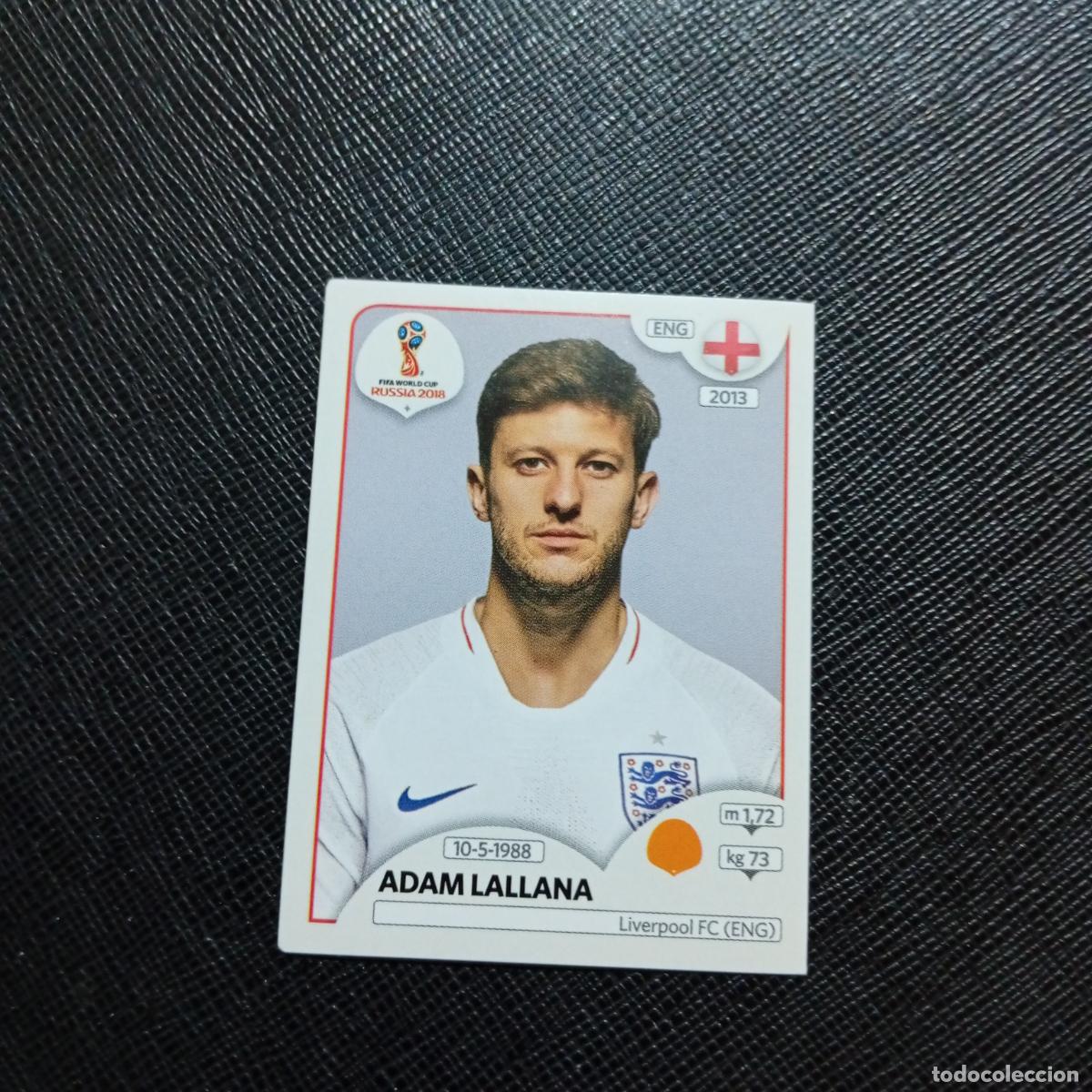 Football Stickers: 586 LALLANA INGLATERRA PANINI MUNDIAL RUSIA 2018 CROMO FUTBOL 18 - SIN PEGAR - /CJ2 .
