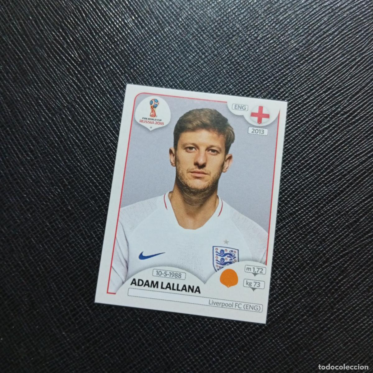 Football Stickers: 586 LALLANA INGLATERRA PANINI MUNDIAL RUSIA 2018 CROMO FUTBOL 18 - SIN PEGAR - /CJ2 .