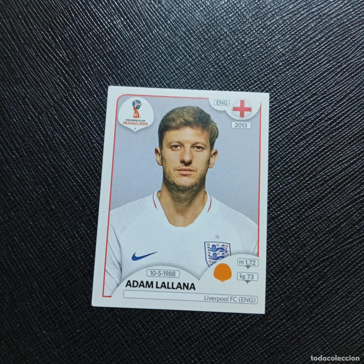 Football Stickers: 586 LALLANA INGLATERRA PANINI MUNDIAL RUSIA 2018 CROMO FUTBOL 18 - SIN PEGAR - /CJ2 ..