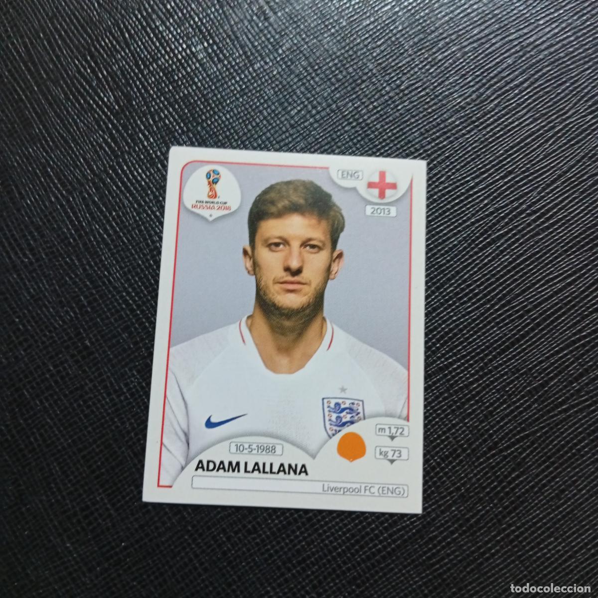 Football Stickers: 586 LALLANA INGLATERRA PANINI MUNDIAL RUSIA 2018 CROMO FUTBOL 18 - SIN PEGAR - /CJ2 ...