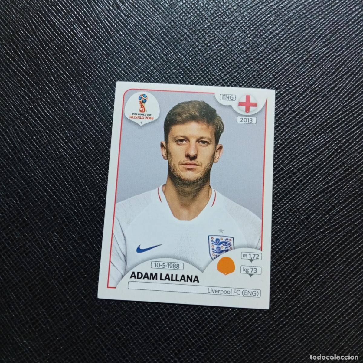 Football Stickers: 586 LALLANA INGLATERRA PANINI MUNDIAL RUSIA 2018 CROMO FUTBOL 18 - SIN PEGAR - /CJ2 .....