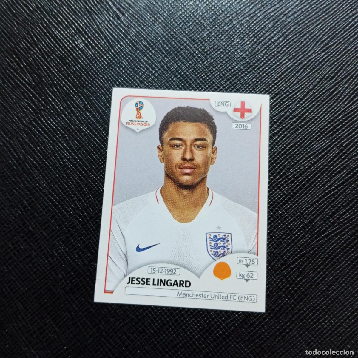 Fu&szlig;ball-Sticker: 587 LINGARD INGLATERRA PANINI MUNDIAL RUSIA 2018 CROMO FUTBOL 18 - SIN PEGAR - /CJ2