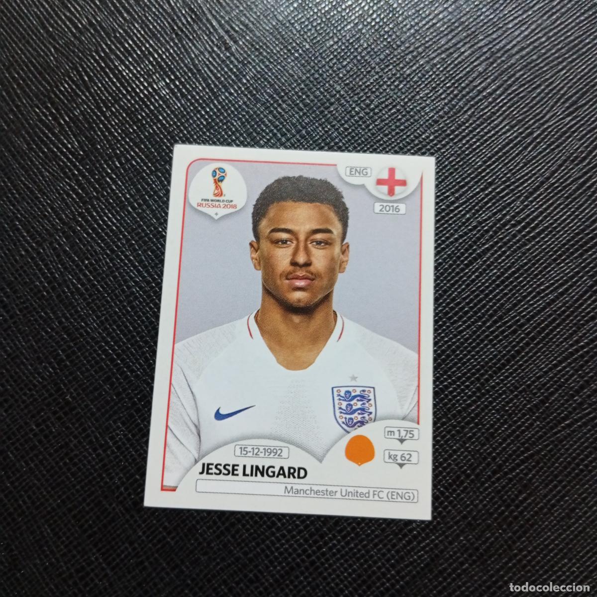 Fu&szlig;ball-Sticker: 587 LINGARD INGLATERRA PANINI MUNDIAL RUSIA 2018 CROMO FUTBOL 18 - SIN PEGAR - /CJ2