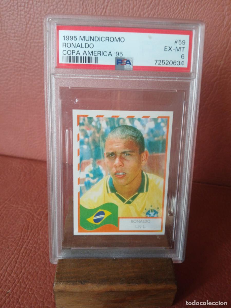 Fu&szlig;ball-Sticker: 1995 MUNDICROMO RONALDO COPA AM&Eacute;RICA '95 - 59 psa6