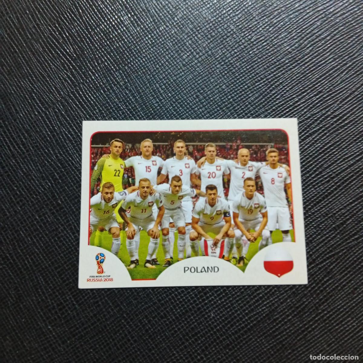 Cartes &agrave; collectionner de Football: 593 ALINEACION POLONIA PANINI MUNDIAL RUSIA 2018 CROMO FUTBOL 18 - SIN PEGAR - /CJ2 ......
