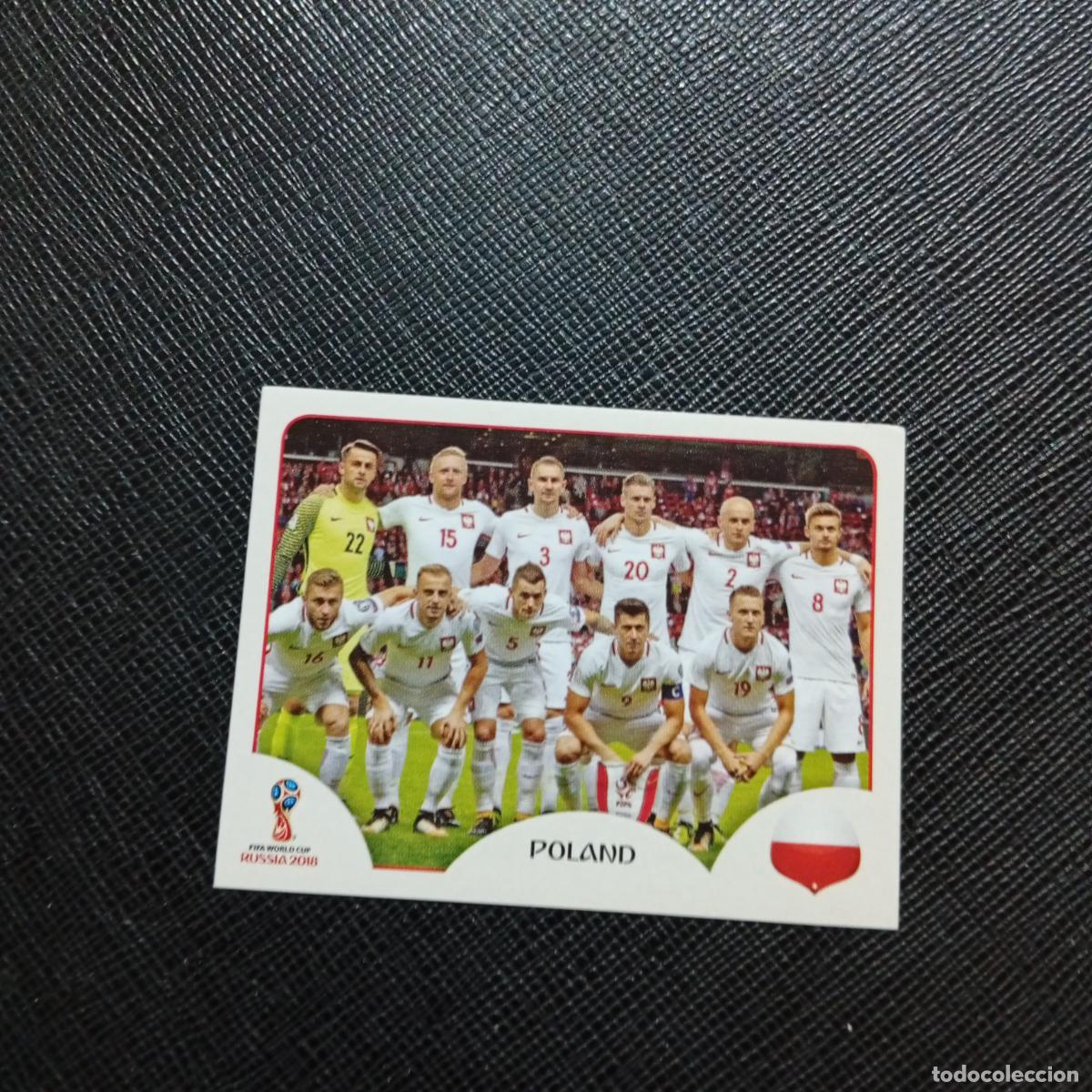 Cartes &agrave; collectionner de Football: 593 ALINEACION POLONIA PANINI MUNDIAL RUSIA 2018 CROMO FUTBOL 18 - SIN PEGAR - /CJ2 .......