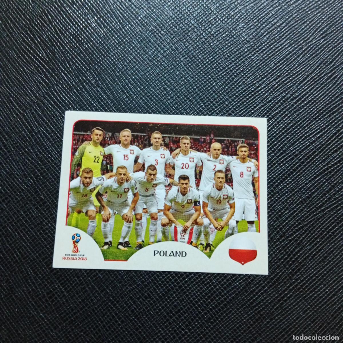 Cartes &agrave; collectionner de Football: 593 ALINEACION POLONIA PANINI MUNDIAL RUSIA 2018 CROMO FUTBOL 18 - SIN PEGAR - /CJ2 ........