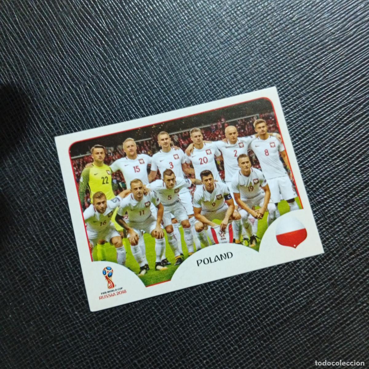 Cartes &agrave; collectionner de Football: 593 ALINEACION POLONIA PANINI MUNDIAL RUSIA 2018 CROMO FUTBOL 18 - SIN PEGAR - /CJ2 .........