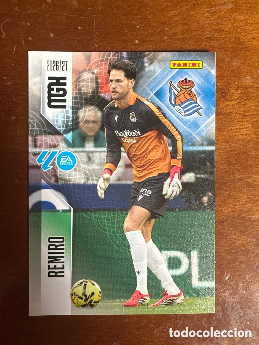 Cartes &agrave; collectionner de Football: 308 REMIRO REAL SOCIEDAD MEGACRACKS 2026 2027 (MGK 26 27)