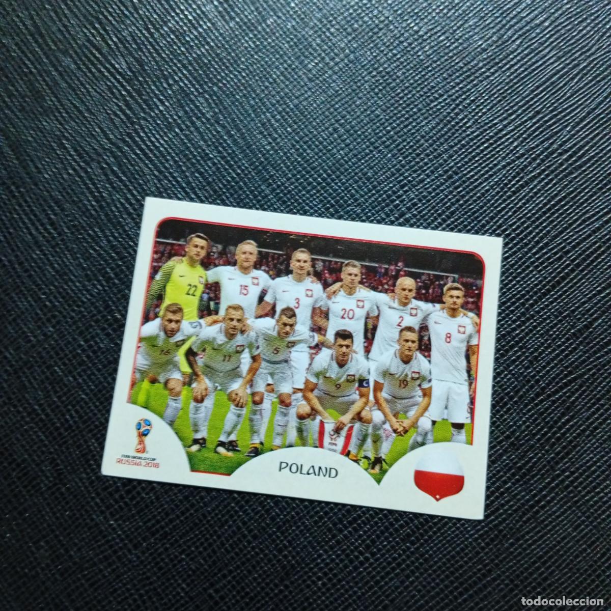Cromos de f&uacute;tbol: 593 ALINEACION POLONIA PANINI MUNDIAL RUSIA 2018 CROMO FUTBOL 18 - SIN PEGAR - /CJ2 ...............