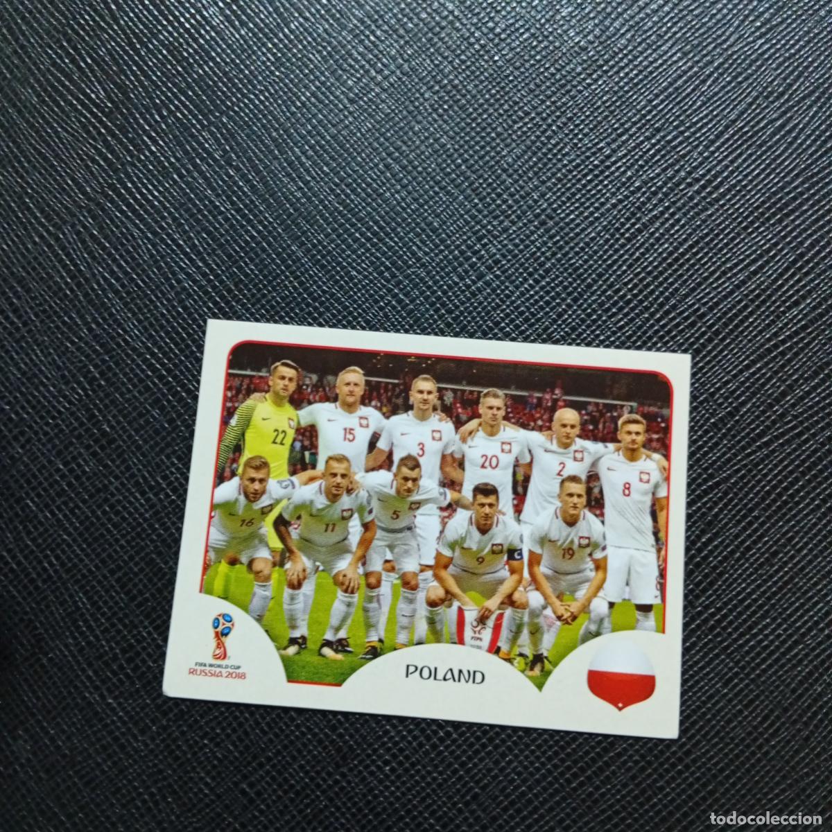 Cromos de f&uacute;tbol: 593 ALINEACION POLONIA PANINI MUNDIAL RUSIA 2018 CROMO FUTBOL 18 - SIN PEGAR - /CJ2 ................