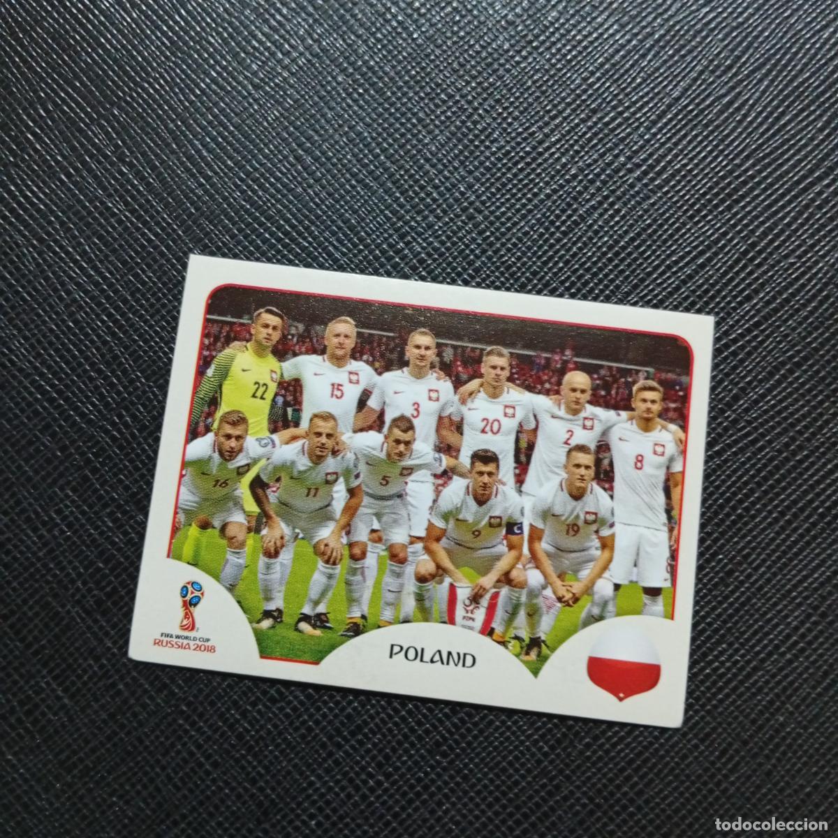 Cromos de f&uacute;tbol: 593 ALINEACION POLONIA PANINI MUNDIAL RUSIA 2018 CROMO FUTBOL 18 - SIN PEGAR - /CJ2 ................