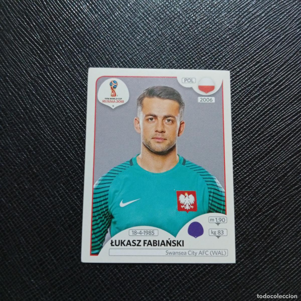 Cromos de f&uacute;tbol: 594 FABIANSKI POLONIA PANINI MUNDIAL RUSIA 2018 CROMO FUTBOL 18 - SIN PEGAR - /CJ2 .