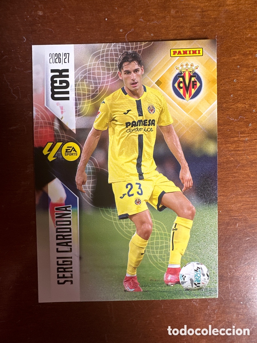 Cromos de f&uacute;tbol: 369 SERGI CARDONA VILLARREAL MEGACRACKS 2026 2027 (MGK 26 27)